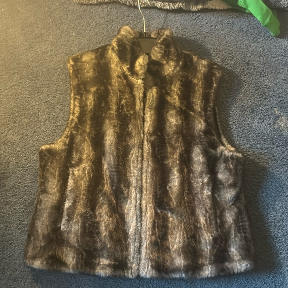 Blasport faux fur vest